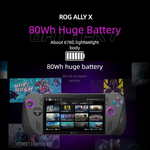 Портативная игровая консоль Asus ROG Ally X 24/2Tb, чёрный