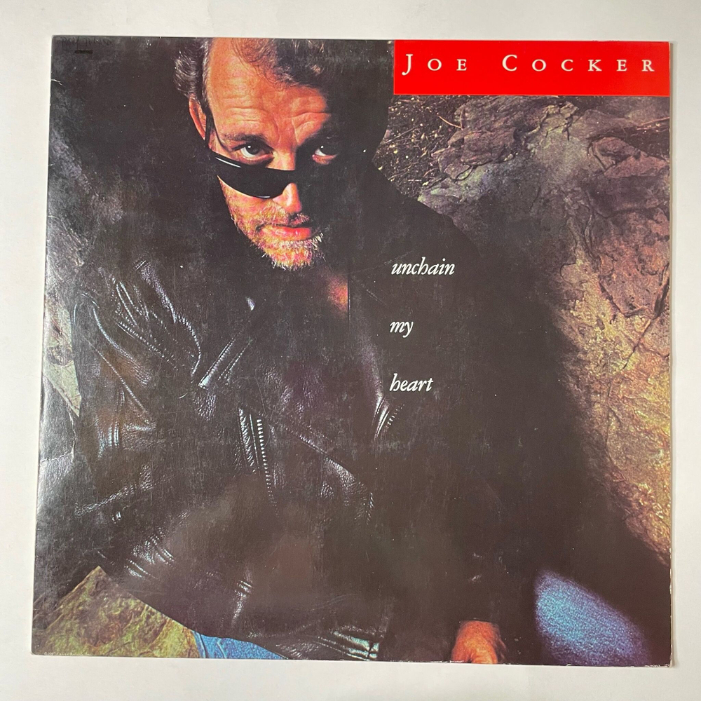 Винтажная виниловая пластинка LP Joe Cocker Unchain My Heart (Germany 1987) A Woman Loves A Man