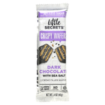 Little Secrets, Хрустящие вафли из темного шоколада, морская соль, 1,4 унции (40 г)