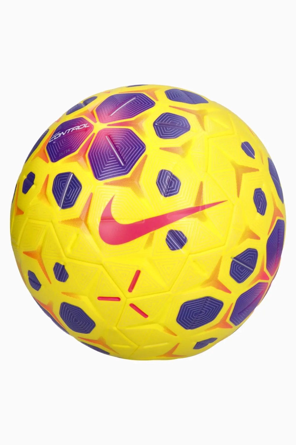 Футбольный мяч Nike Control размер 5 - желтый