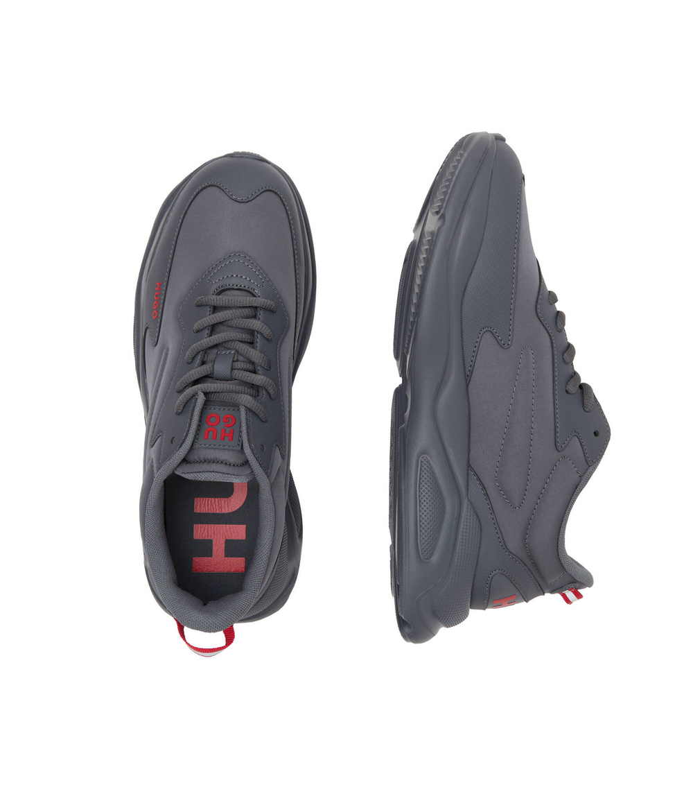 Кроссовки Leon_Runn_nypu_N HUGO - графитовый(50504799)