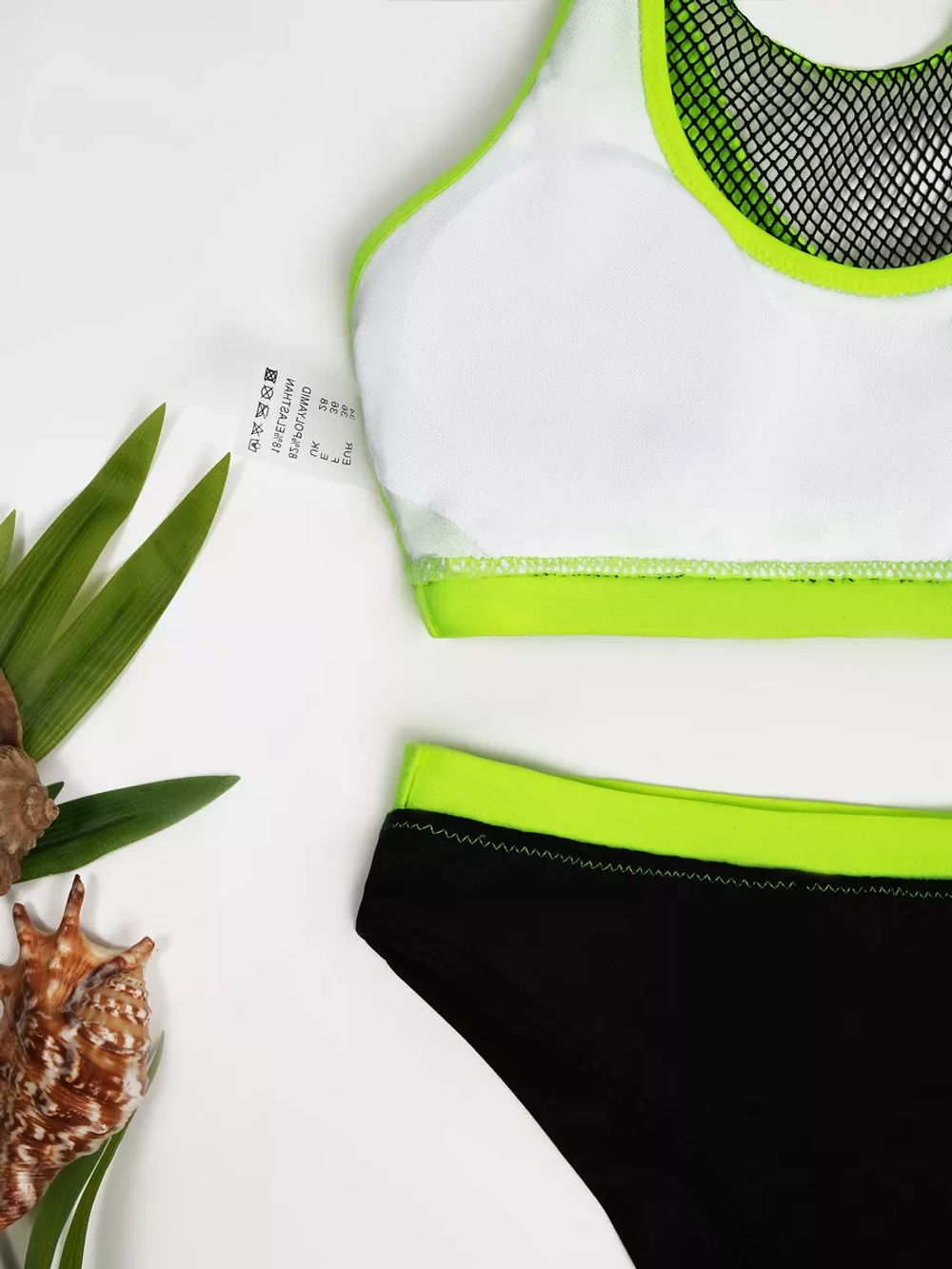 купальник раздельный с топом спортивный