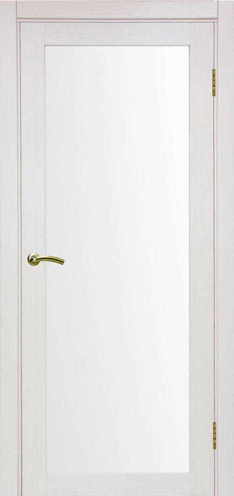 Экошпон Оптима Порте Турин 501.2 , стекло матовое, цвет беленый дуб, остекленная