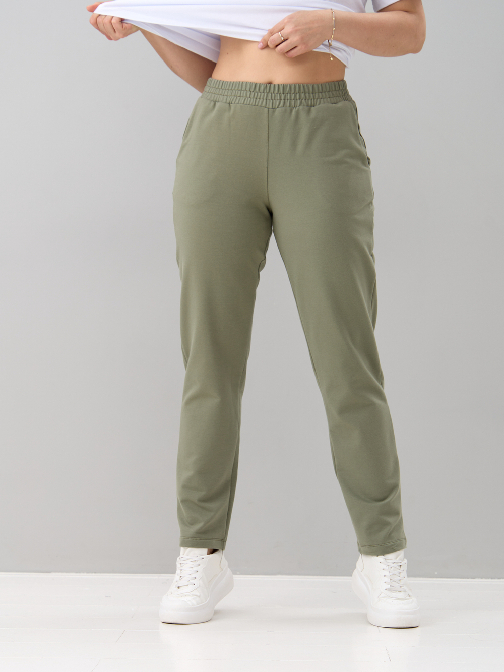 Брюки Б-098/оливковый