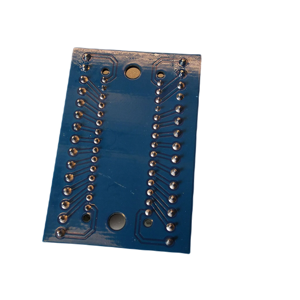 Плата Arduino NANO с шилдом под клеммы IO Shield (клеммы припаяны)