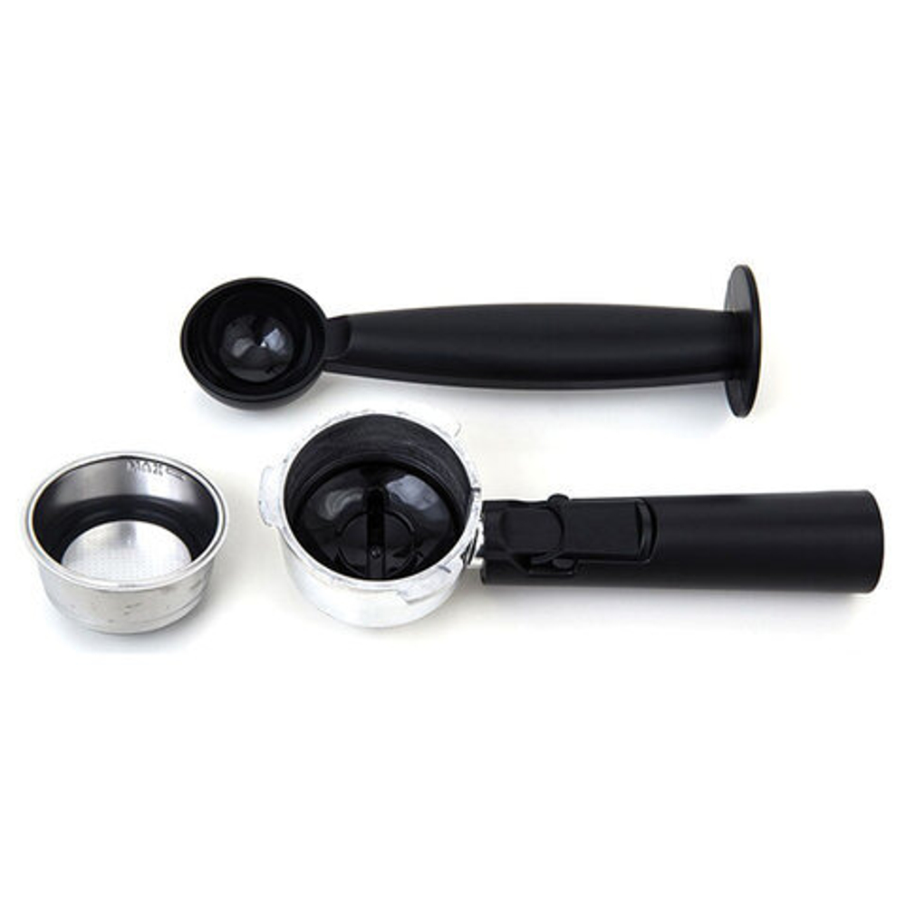 Кофеварка рожковая KITFORT КТ-702, 1100 Вт, объем 1 л, 15 бар, ручной капучинатор, черная, KT-702