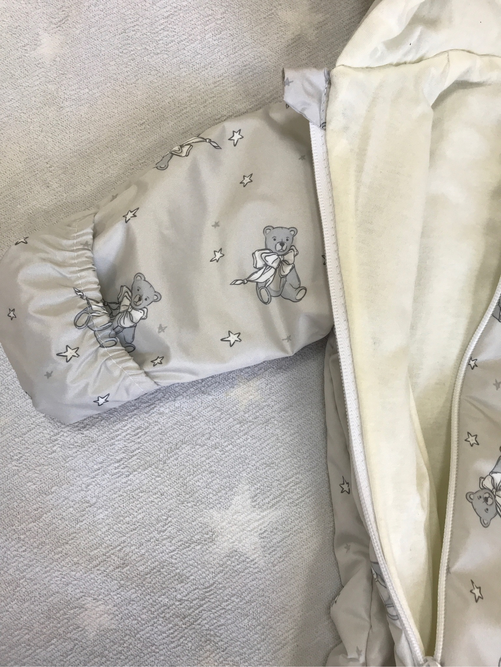 Комбинезон на осень-весну, Модель: 137-18 "Мишка" (ИП Ильин С.В. Rusland) (Цвет: Черный, Размер: 80)