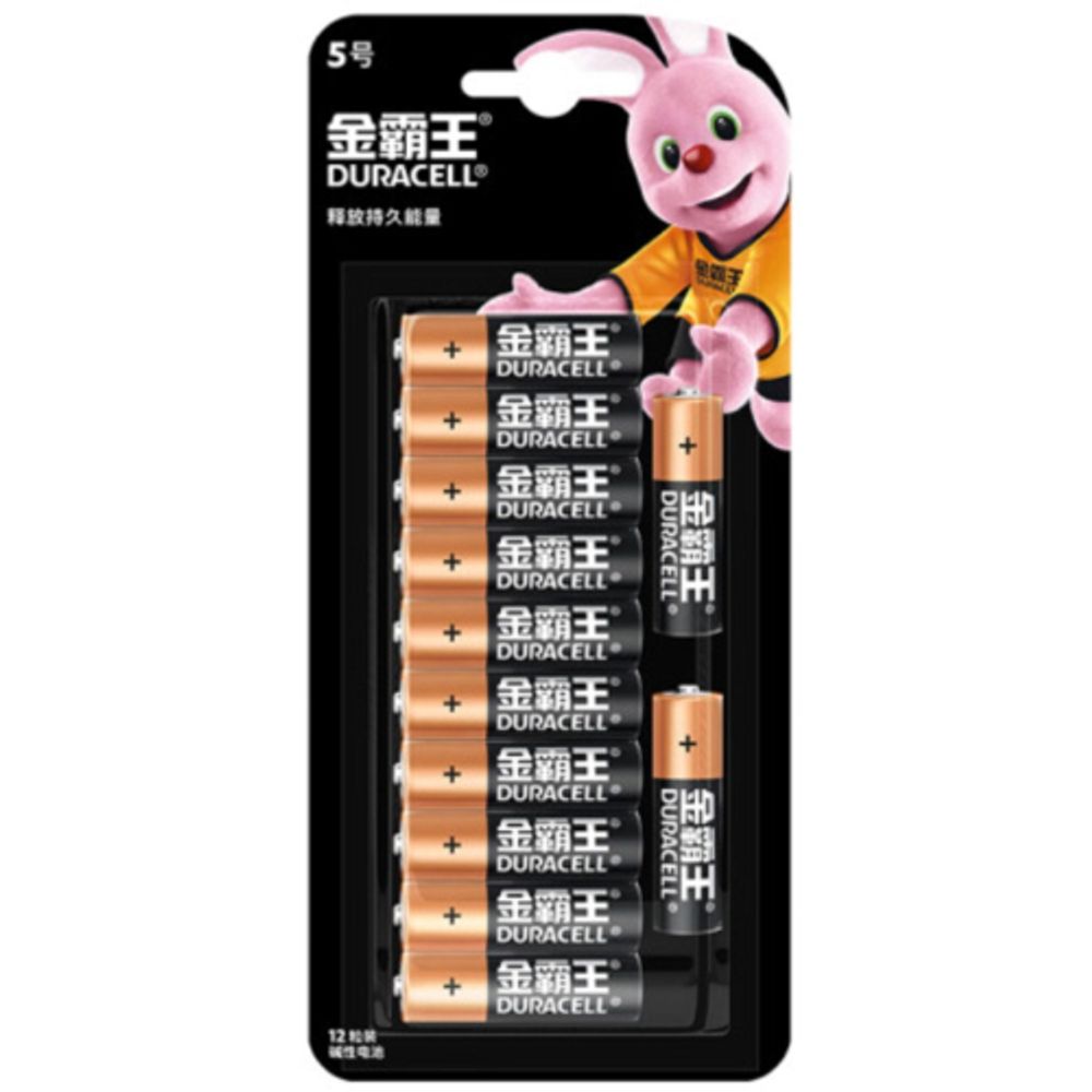 Батарейки Duracell АА алкалиновые 1,5v 12 шт. LR6-12BL Basic (CN)