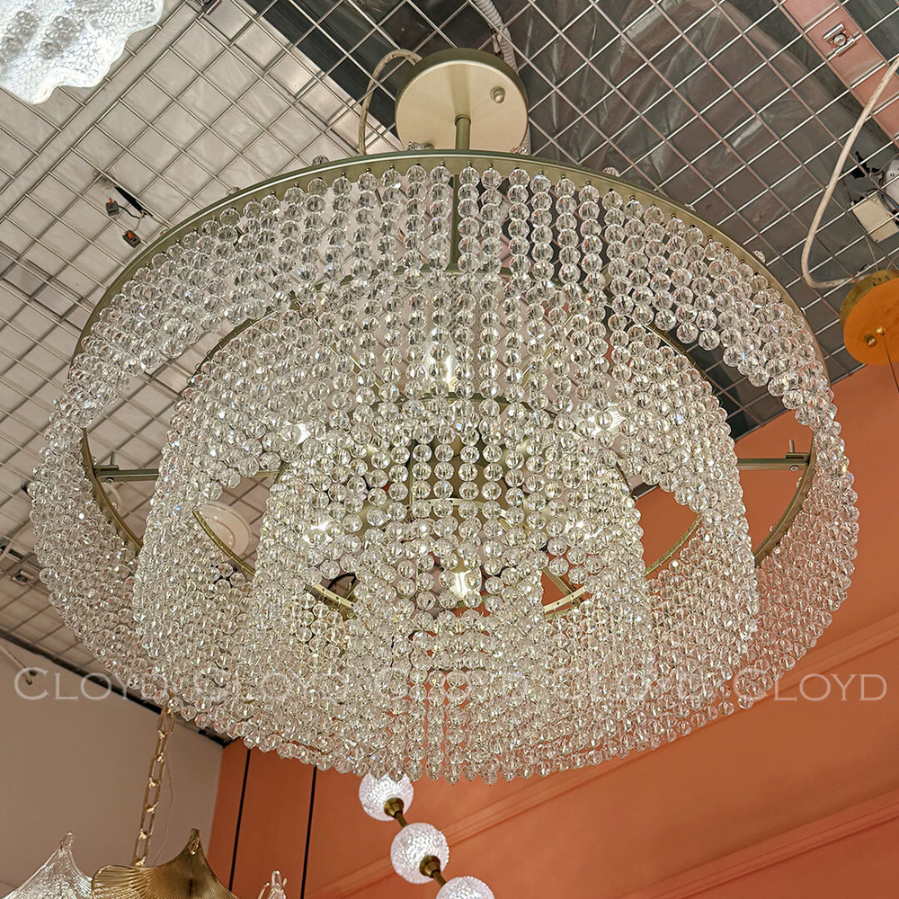 Люстра Cloyd WITTE C6 / Ø60 см - серебро (арт.11534)