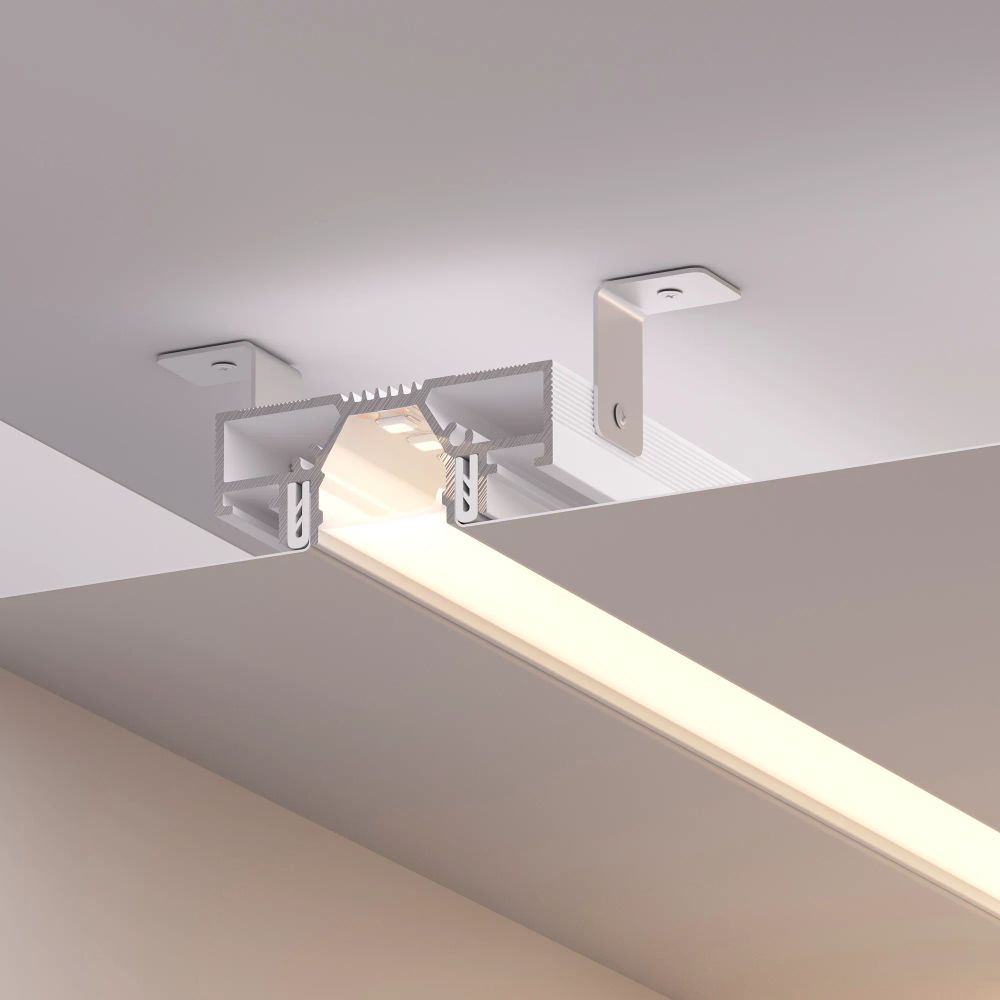 Профиль STRETCH-20-CEIL-D-CENTER-2000 WHITE (Arlight, Алюминий) 042948