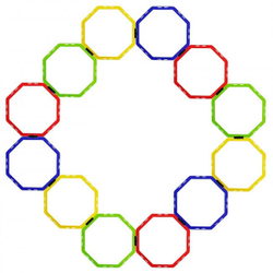 Лестница тенниснаяPro's Pro Octa Agility Grid 12 pcs - разноцветный