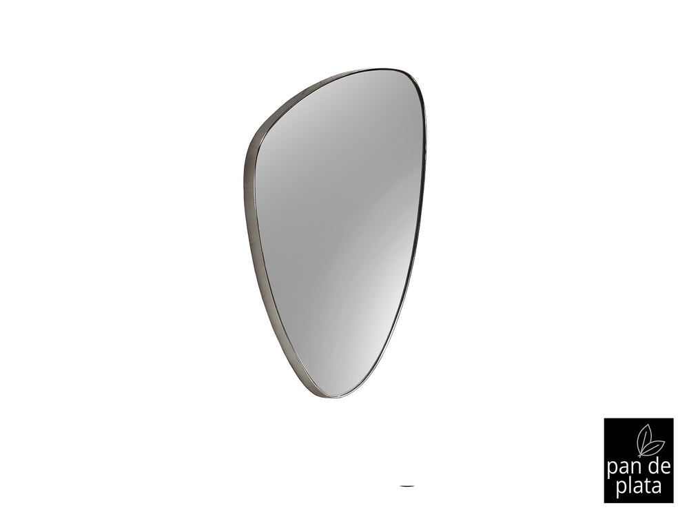 Зеркало треугольное Orio 84х55 серебро