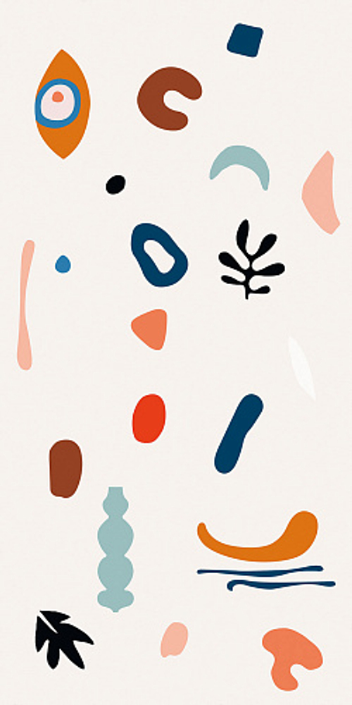 Декоративные элементы 41zero42 PAPER41 PRO ZOE 50х110 (2 варианта паттерна)