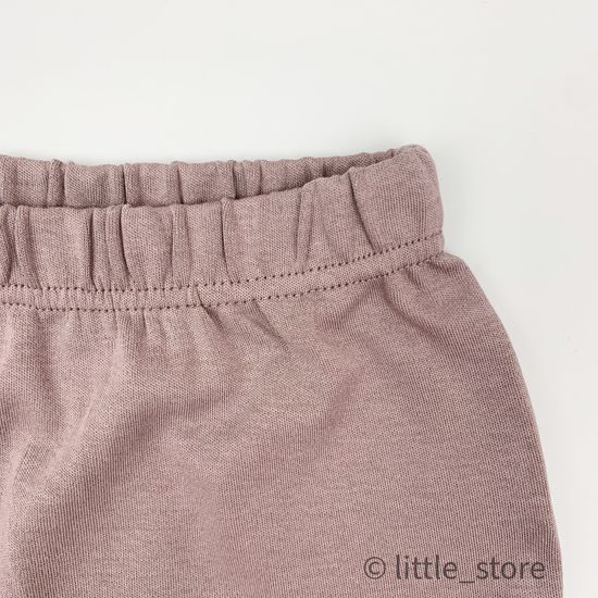Штанишки хлопковые Basic Какао