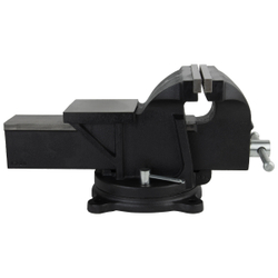 WDK-BV250 Профессиональные слесарные тиски поворотные с наковальней 250 мм