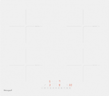 Варочная поверхность Weissgauff HI 640 WSC белый