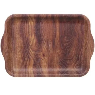 Поднос пластиковый «WOOD» 45*30*2,5см