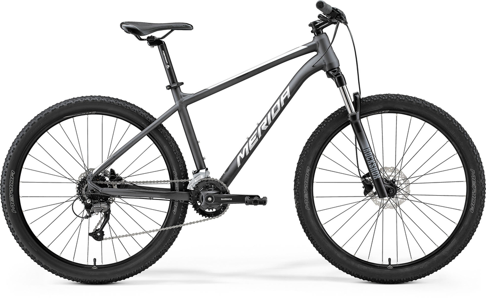 Велосипед Merida BIG.SEVEN 60 3x,27.5",M(17),MattAntracite/Silver  2021
