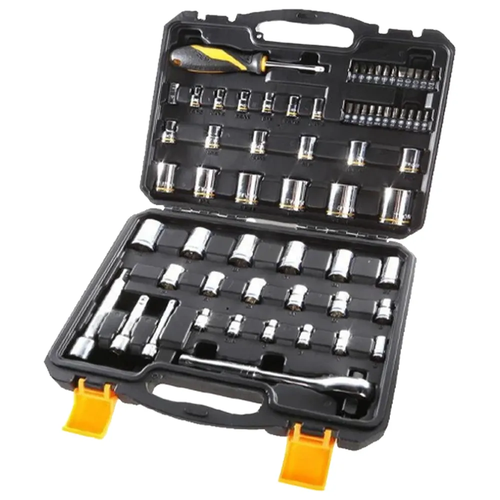 Набор торцевых головок "3 в 1" TOLSEN "Industrial" 65шт. 15395