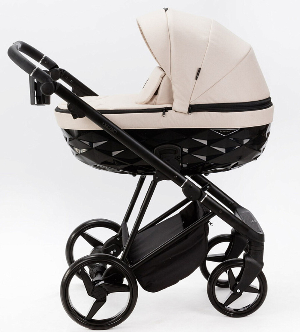 Детская коляска Adamex Quantum 2 в 1 Q-TK65 (СВ.БЕЖЕВЫЙ)
