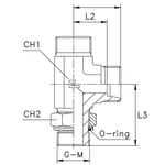 Штуцер FRLG DS16 BSP 1/2 (корпус)