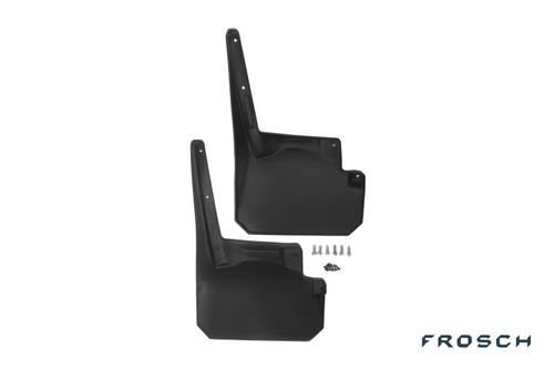 Брызговики передние JEEP Wrangler 2,4 двери, 2007- 2 шт.(optimum) в пакете  NLF.24.06.F13
