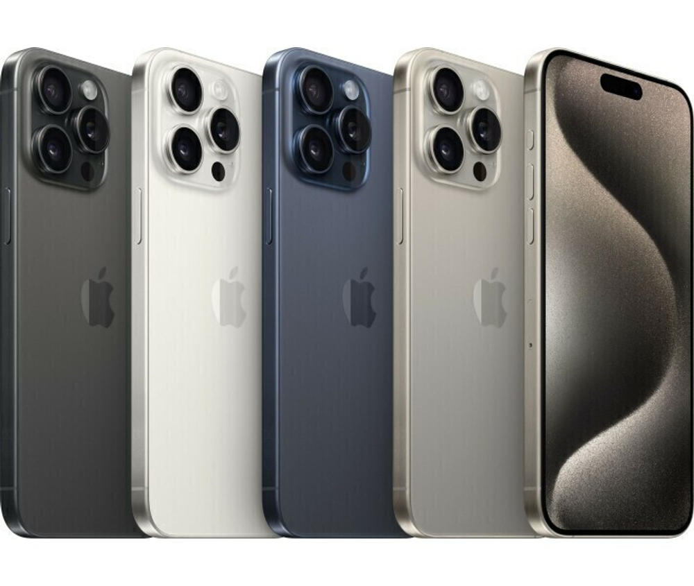 Смартфон Apple iPhone 15 Pro Max 256 ГБ, Dual: nano SIM + eSIM, натуральный титан