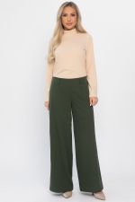 Брюки палаццо Настроение города (хаки) Б14509-8М LT Collection