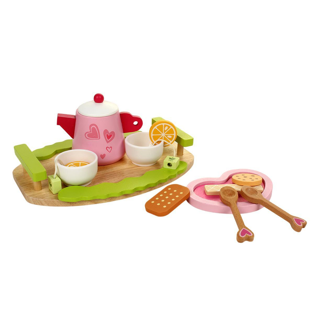 Чайный набор деревянный, коробка C-41656