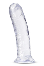 Прозрачный фаллоимитатор-реалистик Roar n Ride - 20,3 см. (Цвет: прозрачный)