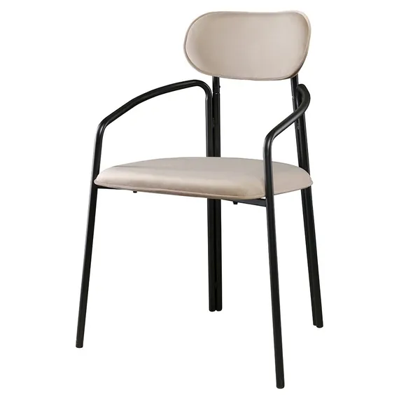 Стул Ror, Round, бежевый велюр