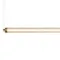SL6224.313.01 Светильник подвесной ST-Luce Латунь/Прозрачный LED 1*30W 4000K BAMBOO