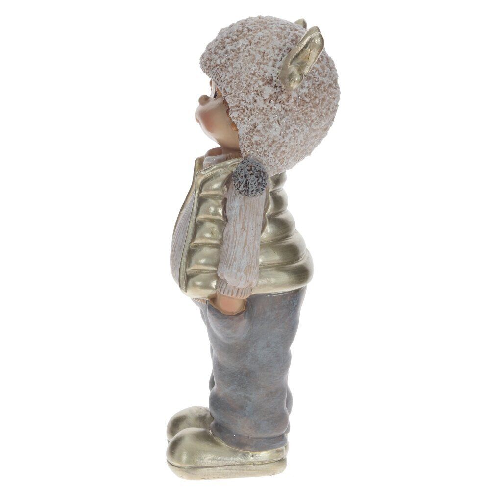 GAEM Фигурка декоративная "Мальчик/Девочка", L7,5 W5 H13 см, 2в.