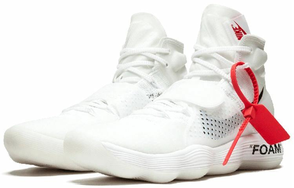 Кроссовки Nike React Hyperdunk 2017 Flyknit Off-White Virgil The Ten