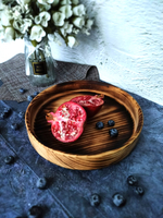 Деревянная тарелка Art of Siberia из массива сибирского кедра T222