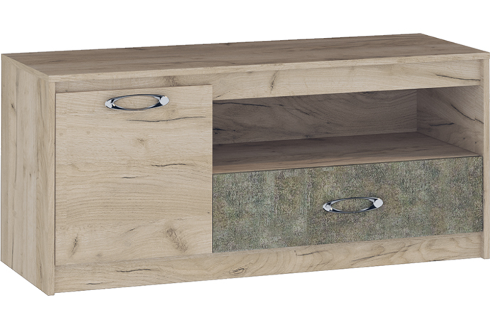 Тумба для ТВ Дакота серый крафт/тиз серый