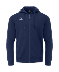 Худи на молнии ESSENTIAL Cotton Zip Hoodie, темно-синий