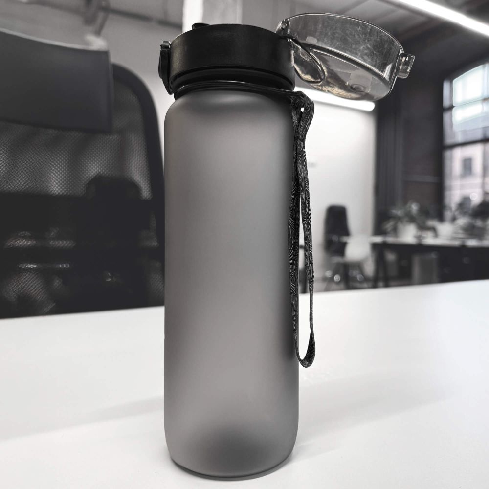 Спортивная бутылка для воды UNIX Fit Prime (1 л), Черная