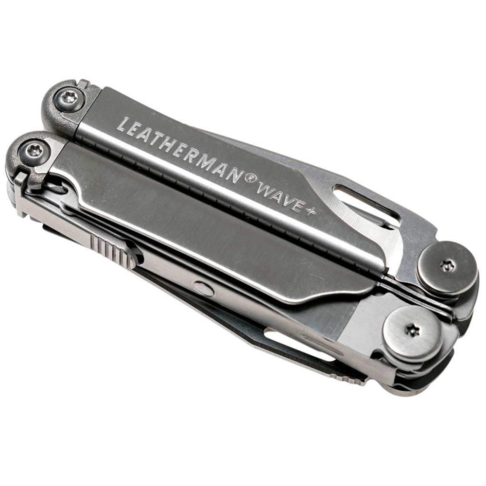 Мультитул Leatherman Wave Plus 2H, 18 функций, стальной, нейлоновый чехол