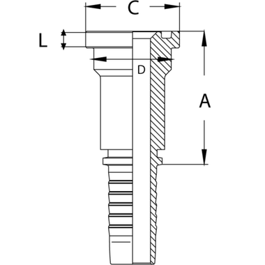Фитинг DN 16 SFL 3/4 38.1 POWERMASTER