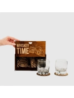 Набор бокалов "Whiskey time" в подарочной коробке
