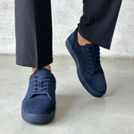 Обувь Christian Louboutin #D60K замша (син.)
