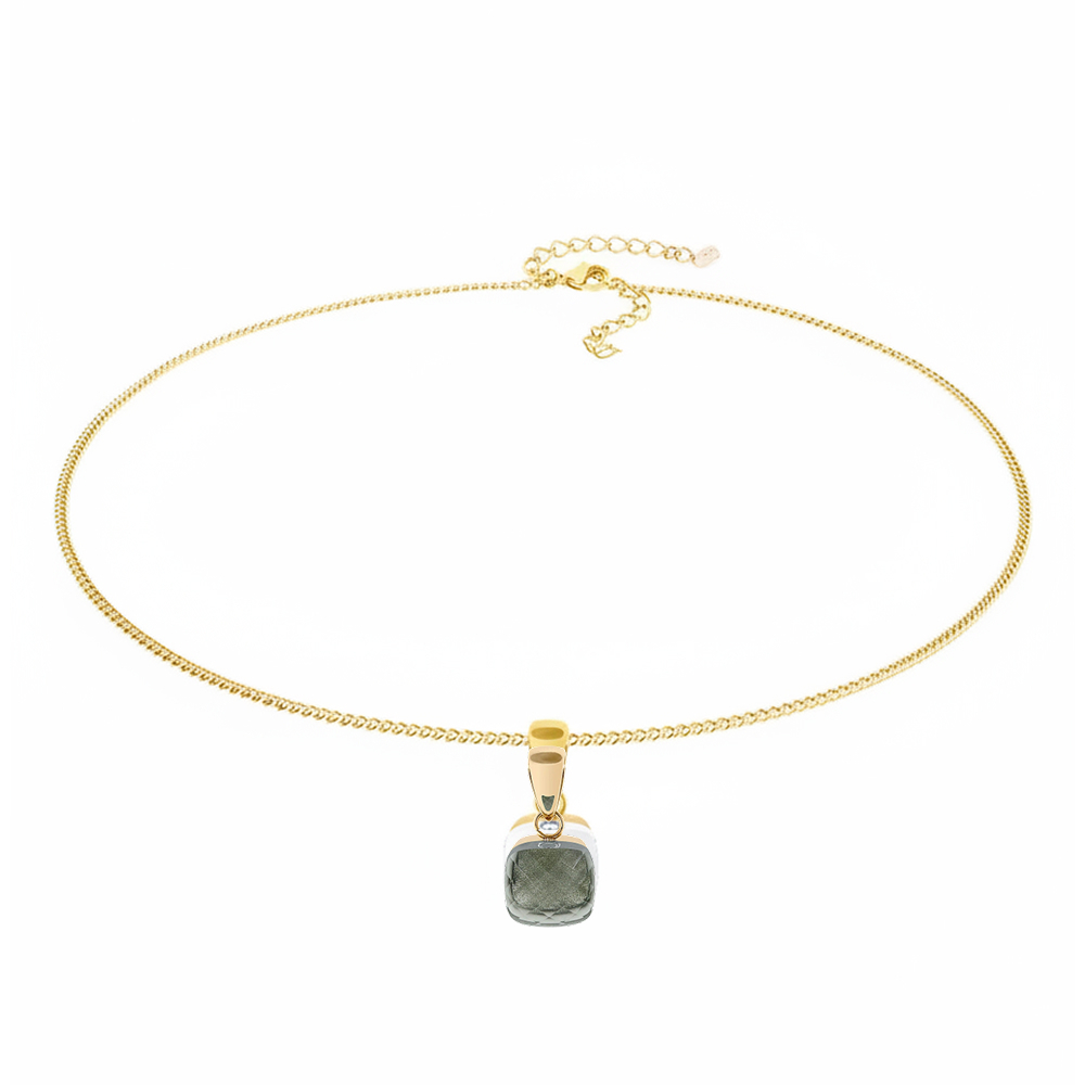 Колье Qudo FIRENZE (G) Smoky Quartz 107001/48-5110