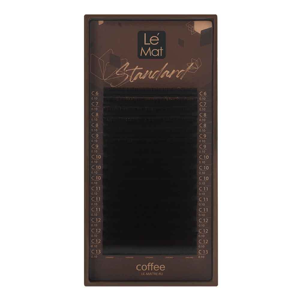 Ресницы коричневые Arabica Le Maitre &quot;Standard Coffee&quot; 16 линий MIX