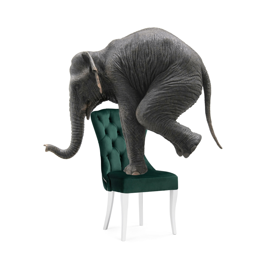 Стул деревянный Woodville Милано 1 зеленый, белый, ножки белые