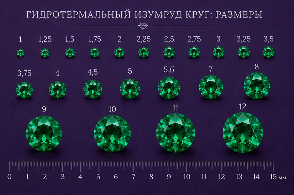 Гидротермальный Изумруд Круг