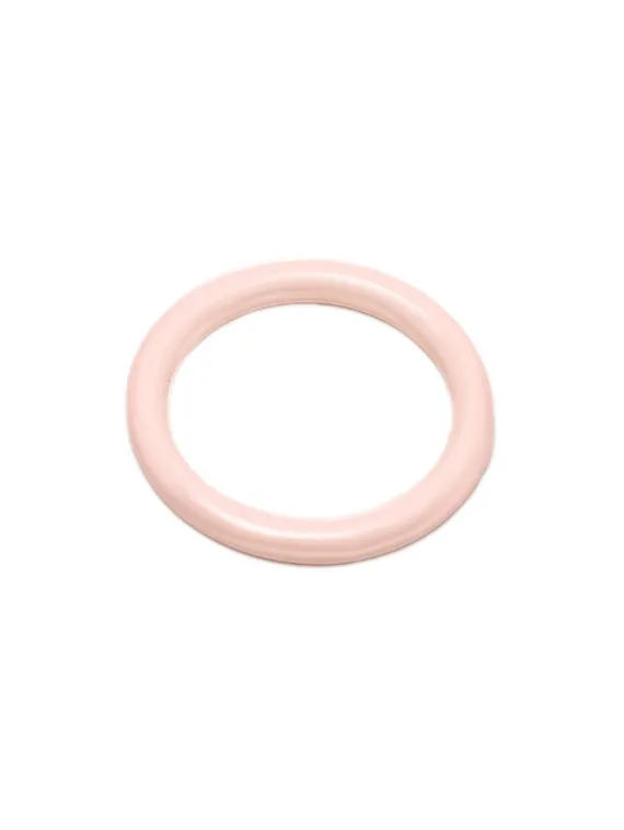 Кольцо Arta-F, 10 мм, металл, пастельно-розовый 906