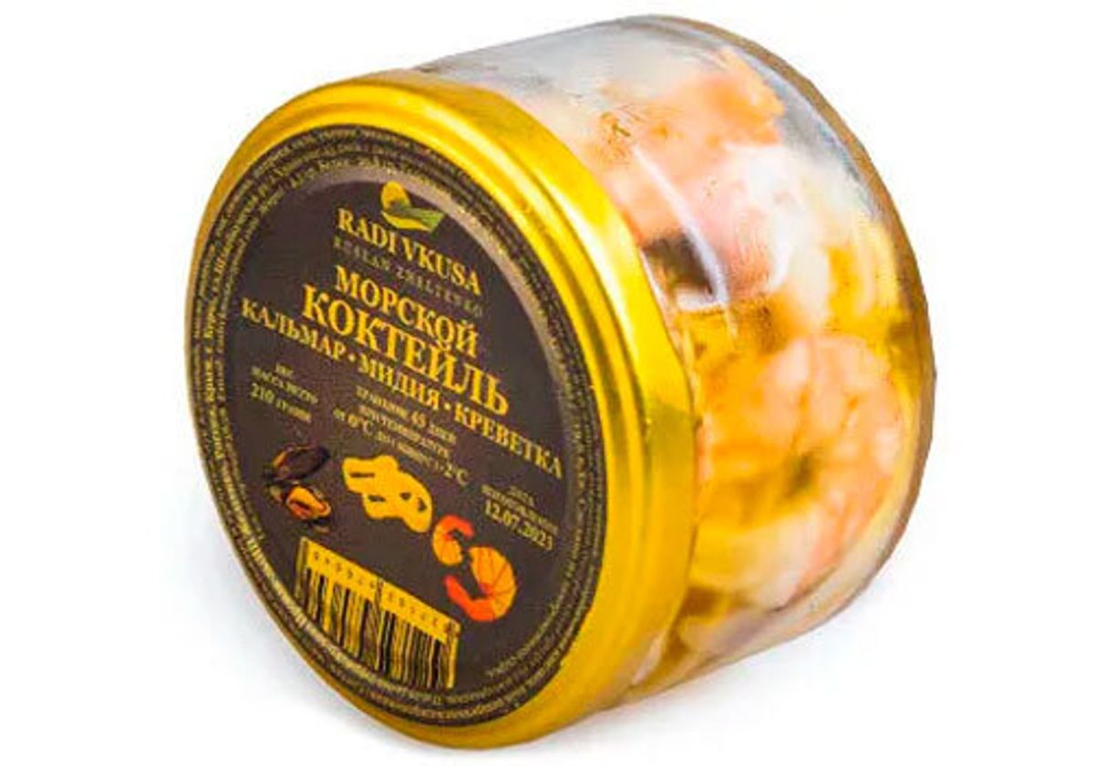 Морской коктейль в масле, 250мл