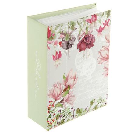 Фотоальбом 100 фото 10*15см Green flowers