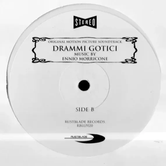 OST Drammi Gotici – Ennio Morricone LP (White)